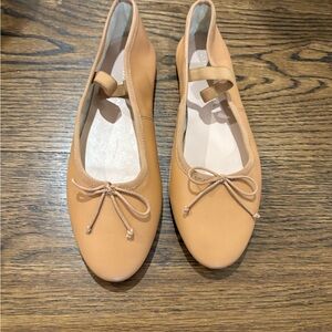 Loeffler Randall Tan Ballet Flats